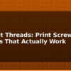 blog 3d print threads print screw threads that actually work 614201