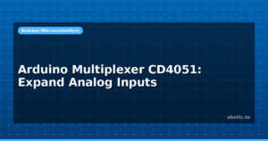 Arduino Multiplexer CD4051: Expand Analog Inputs