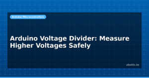 Arduino Voltage Divider: Measure Higher Voltages Safely