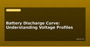 Battery Discharge Curve: Understanding Voltage Profiles