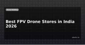 Best FPV Drone Stores in India 2026