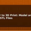 blog blender to 3d print model and export stl files 614275