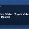 blog capacitive slider touch volume control design 613233