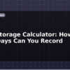 blog cctv storage calculator how many days can you record 613562