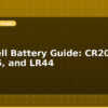 blog coin cell battery guide cr2032 cr2025 and lr44 614235