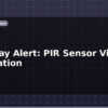 blog driveway alert pir sensor visitor notification 613332