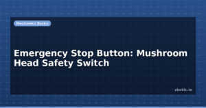Emergency Stop Button: Mushroom Head Safety Switch