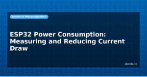 ESP32 Power Consumption: Measuring and Reducing Current Draw