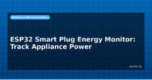 ESP32 Smart Plug Energy Monitor: Track Appliance Power