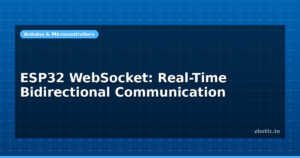 ESP32 WebSocket: Real-Time Bidirectional Communication