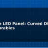 blog flexible led panel curved display for wearables 614599