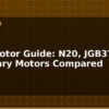 blog gear motor guide n20 jgb37 and planetary motors compared 612783