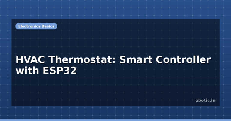 HVAC Thermostat: Smart Controller with ESP32