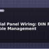 blog industrial panel wiring din rail and cable management 613435