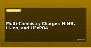 Multi-Chemistry Charger: NiMH, Li-Ion, and LiFePO4