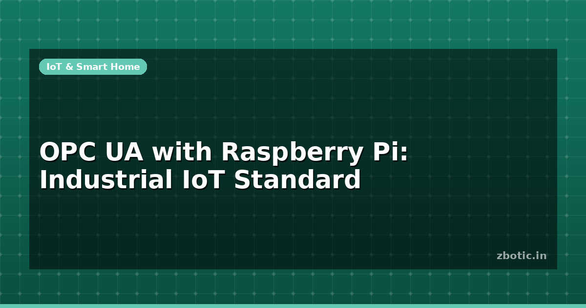 OPC UA with Raspberry Pi: Industrial IoT Standard | Zbotic