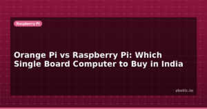 Orange Pi vs Raspberry Pi: Which Single Board Computer to Buy in India