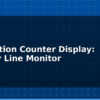 blog production counter display factory line monitor 614901