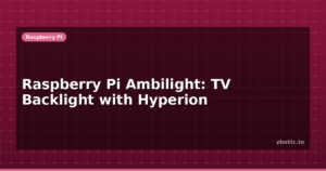 Raspberry Pi Ambilight: TV Backlight with Hyperion