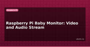 Raspberry Pi Baby Monitor: Video and Audio Stream