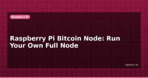 Raspberry Pi Bitcoin Node: Run Your Own Full Node