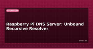 Raspberry Pi DNS Server: Unbound Recursive Resolver