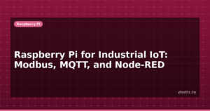 Raspberry Pi for Industrial IoT: Modbus, MQTT, and Node-RED