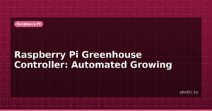 Raspberry Pi Greenhouse Controller: Automated Growing