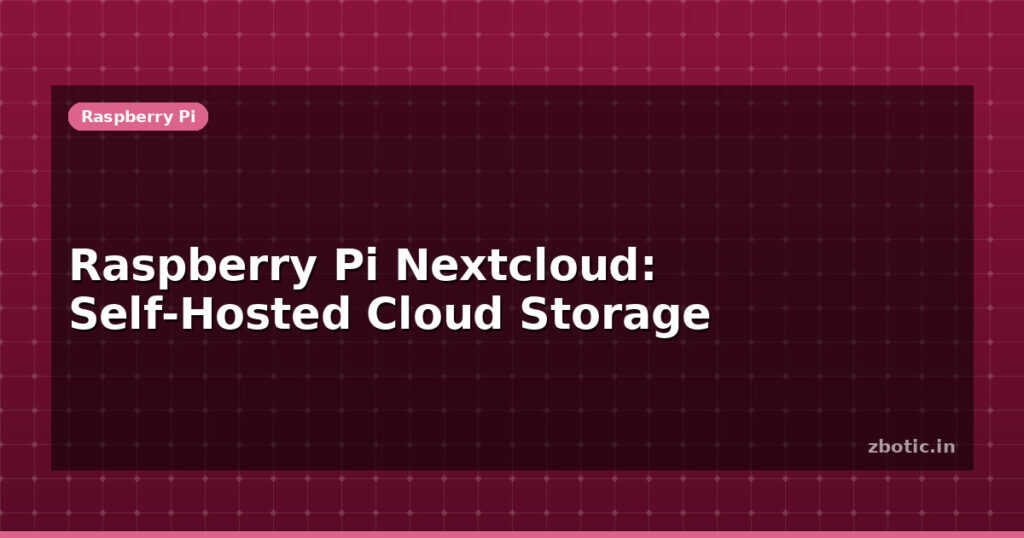 Blog Raspberry Pi Nextcloud Self Hosted Cloud Storage 613499 Large