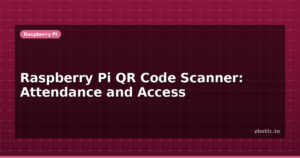 Raspberry Pi QR Code Scanner: Attendance and Access