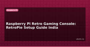 Raspberry Pi Retro Gaming Console: RetroPie Setup Guide India