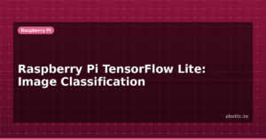 Raspberry Pi TensorFlow Lite: Image Classification