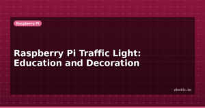Raspberry Pi Traffic Light: Education and Decoration