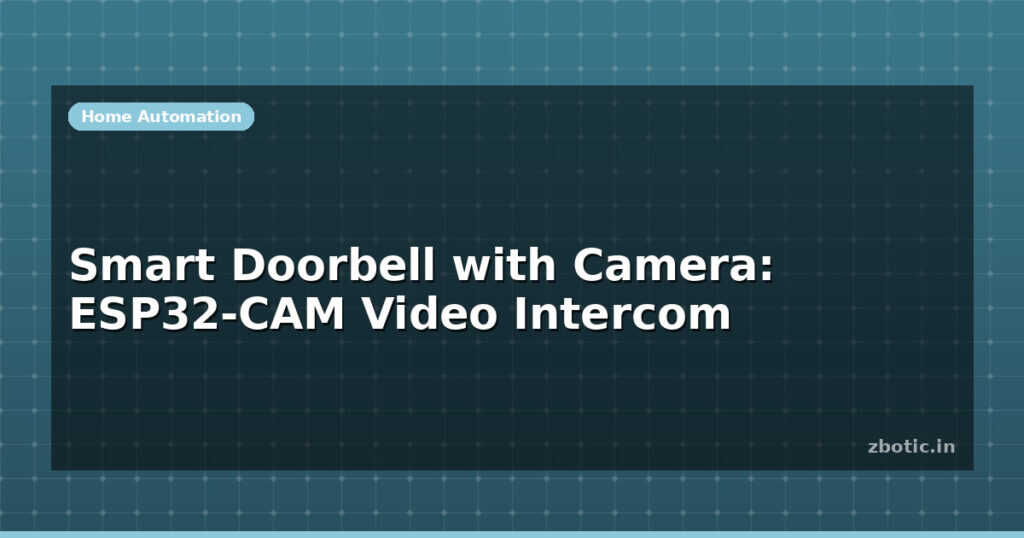 Blog Smart Doorbell With Camera Esp32 Cam Video Intercom 612651 Large