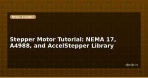 Stepper Motor Tutorial: NEMA 17, A4988, and AccelStepper Library