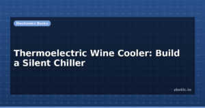 Thermoelectric Wine Cooler: Build a Silent Chiller