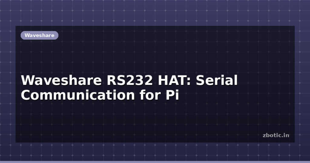 Blog Waveshare Rs232 Hat Serial Communication For Pi 614064 Large