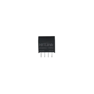 Hi-Link B0303S-1WR3, 1W Isolated DC-DC Converter 3.3V to 3.3V, 303mA Output, 2400µF Max Capacitive Load, SIP-4 Module