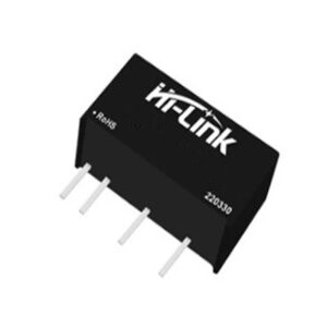 Hi-Link 5V to 12V 2W 167mA DC to DC Isolation Voltage 1500VDC Power Module Converter B0512S-2WR3