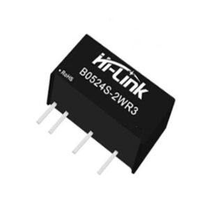 Hi-Link 5V to 24V 2W 83mA DC to DC Isolation Voltage 1500VDC Power Module Converter HLK-B0524S-2WR3