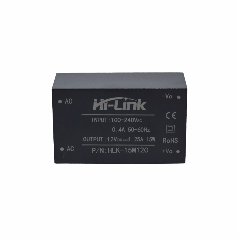 Hi-Link HLK-15M12C, 15W AC-DC Power Supply Module 12V, 1.25A, Isolated SMPS, Compact Size download 2 10