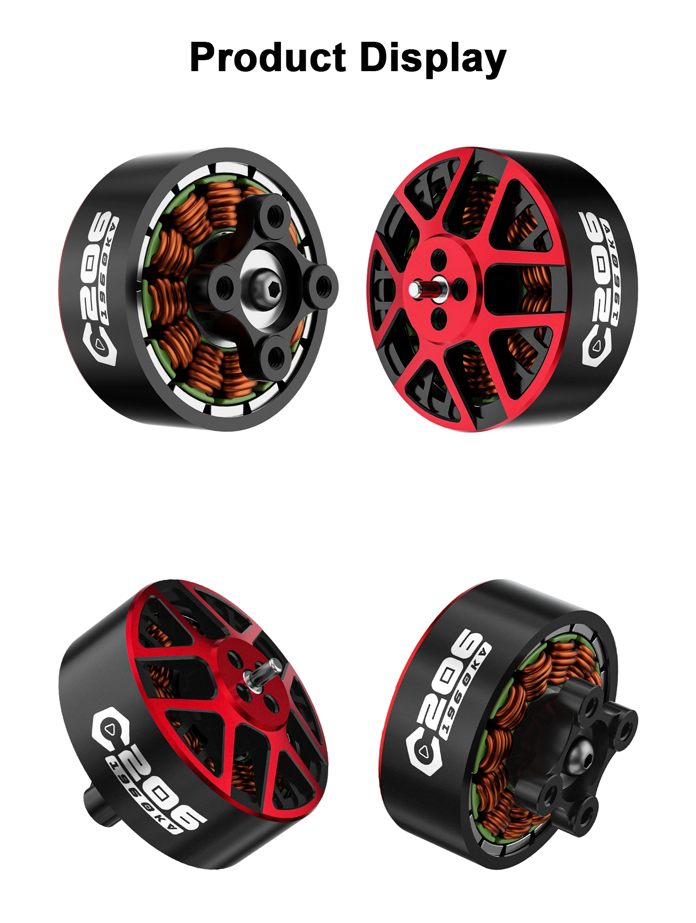 Axisflying C206 V1 6S 2500KV Brushless Motor 1 07