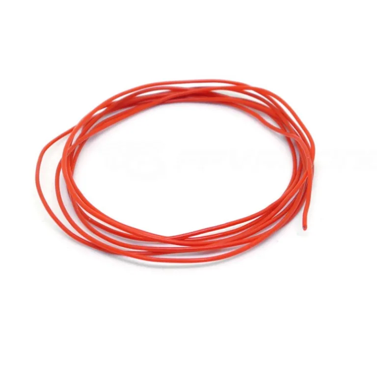 28AWG extrasoft Silicone Wire Red (length:5m) 41fytbu4