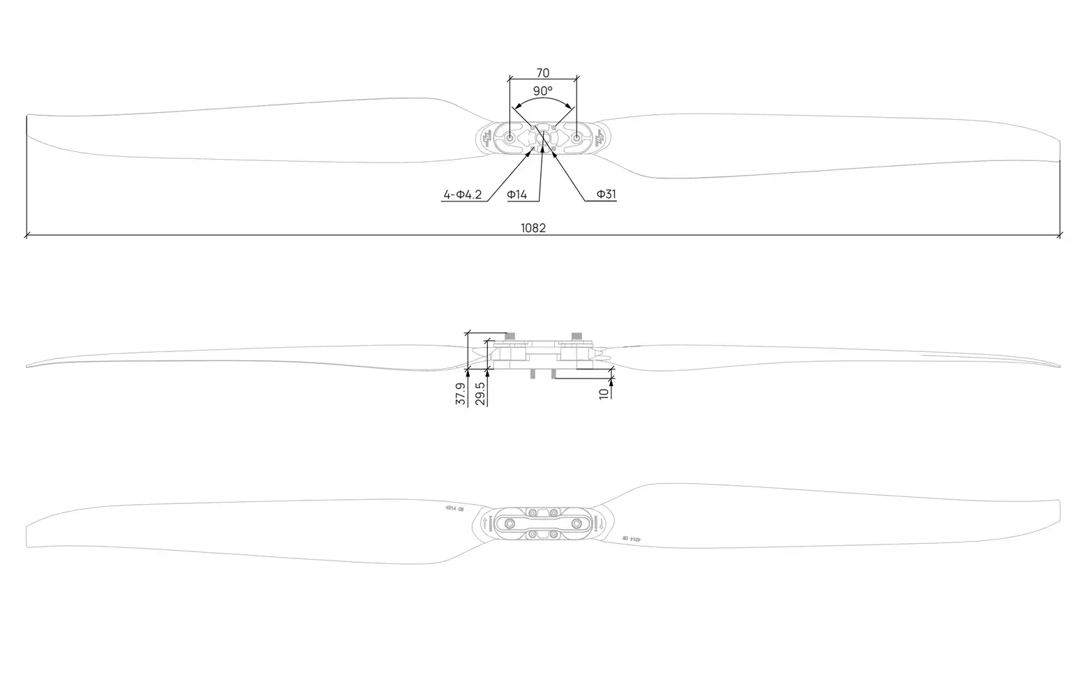 Hobbywing X9 Plus G2L Motor -CCW 5 Hobbywing X9 Plus G2L Motor -CCW