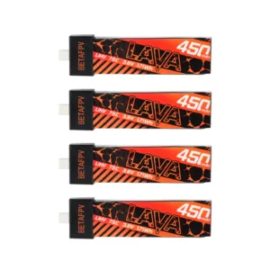 LAVA 1S 450mAh 75C LiPo Battery Pack (4PCS) 1 450 540x