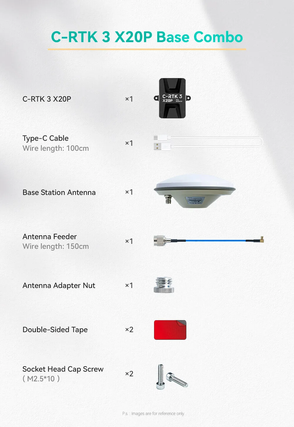 CUAV C-RTK 3 X20P High-Precision GNSS RTK Receiver 12 C RTK 3 X20P EN 10