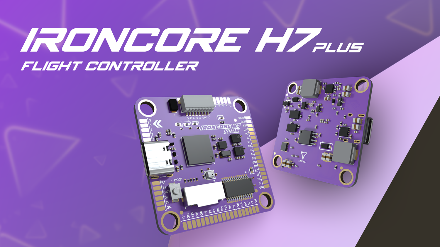 EDITHFPV Ironcore H7 Plus Flight Controller
