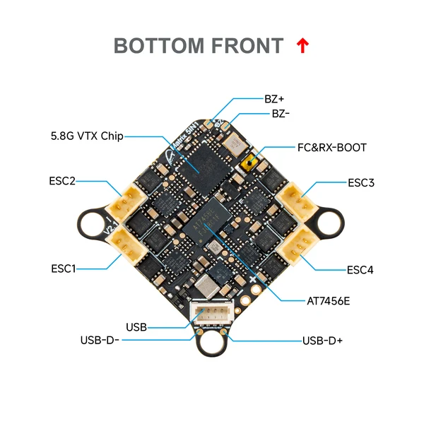 BETAFPV Matrix 1S Brushless FC (5IN1 II) 5 BETAFPV Matrix 1S Brushless FC (5IN1 II)