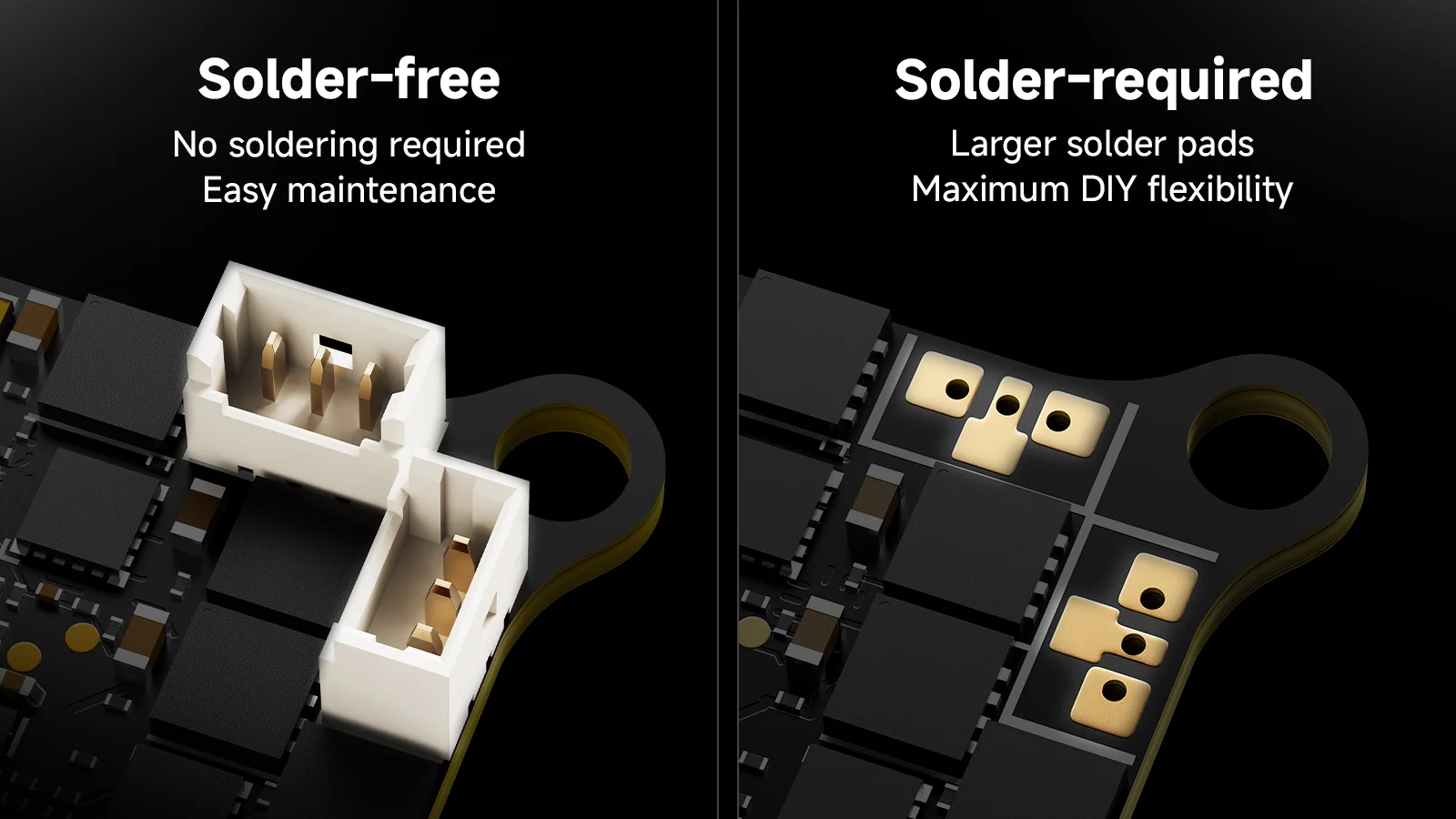 BETAFPV Matrix 1S Brushless FC (5IN1 II) 7 Matrix 1S 5IN1 II Brushless Flight Controller solder free and solder required