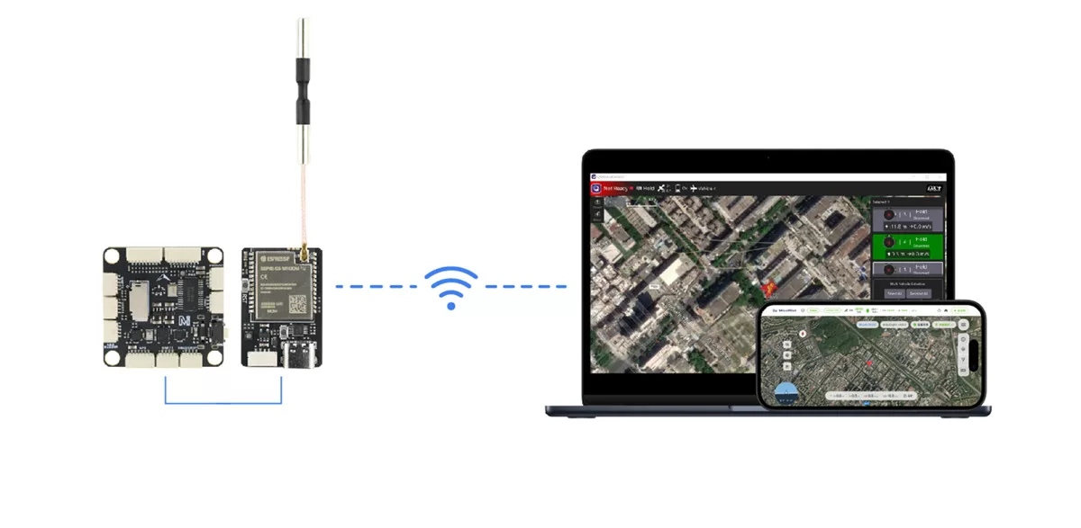 MicoAir WiFi Link Module for UAV Drones 3 MicoAir WiFi Link AP Mode